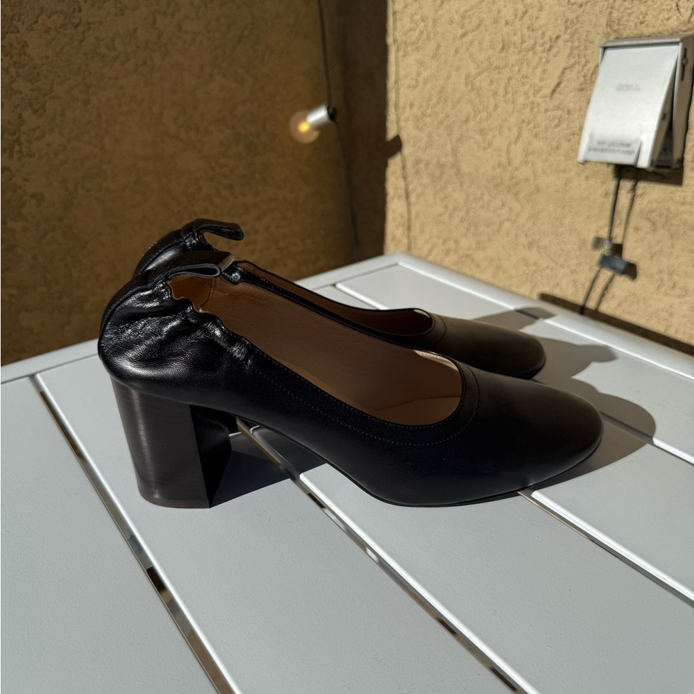 Everlane Elegant Black Leather Women's Shoes size 8.5